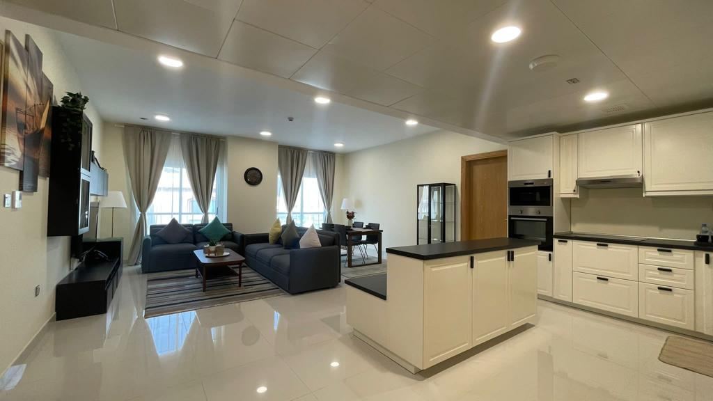 Furnished living room